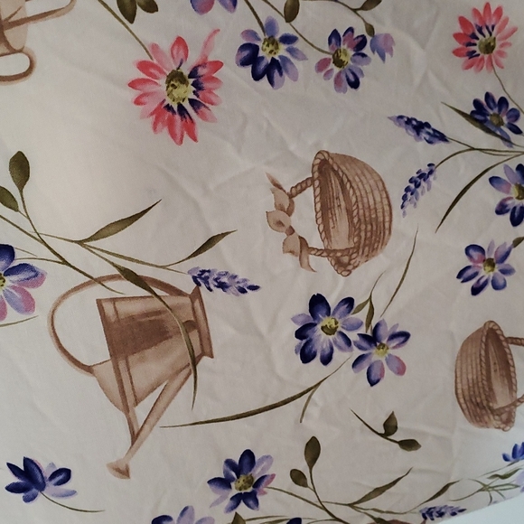 Floral with baskets and watering can blouse - Picture 2 of 9